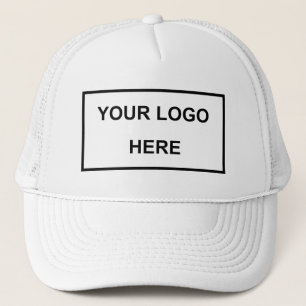 Boné Logotipo de Marca de Negócios Personalizado Branco