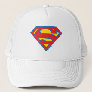 Boné Logotipo de Supergirl Clássico com Contorno Azul