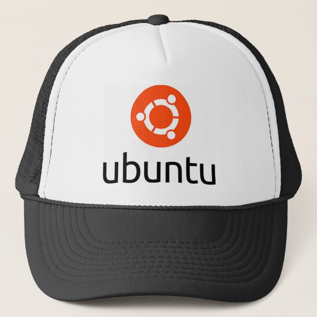 Boné Logotipo de Ubuntu Linux (Frente)