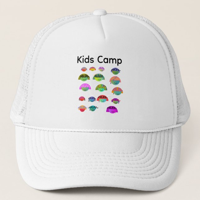 Boné Logotipo do Acampamento Infantil (Frente)