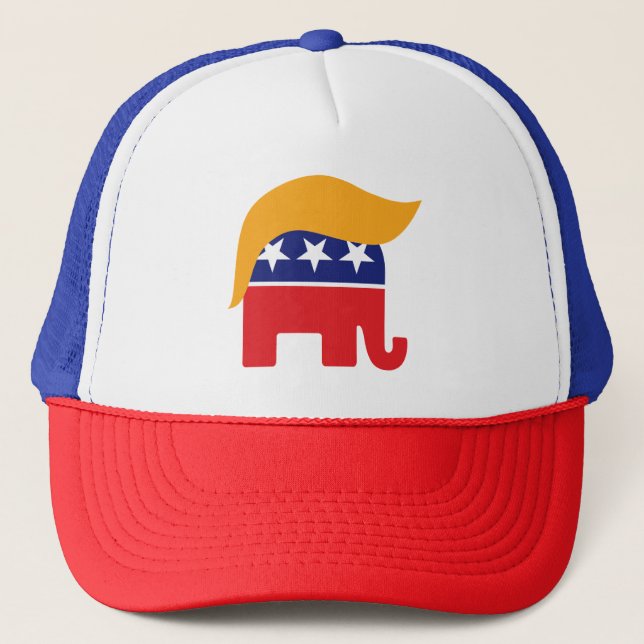 Boné Logotipo do Elefante Republicano do Partido Republ (Frente)