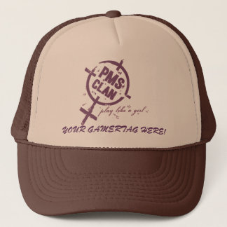 Boné Logotipo do roxo do chapéu de PMS