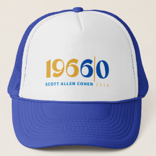 Boné Logotipo do Trucker Hat Bday