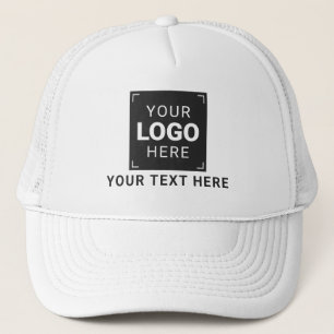 Boné Logotipo e Texto Personalizados da Empresa