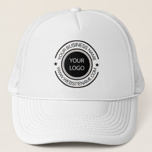 Boné Logotipo e Texto Personalizados da Sua Empresa