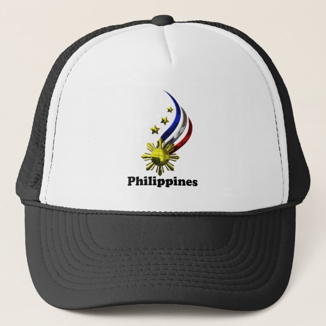 Boné Logotipo filipino original. Mabuhay Pilipinas! (Frente)