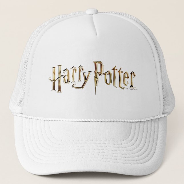 Boné Logotipo Harry Potter Dourado (Frente)