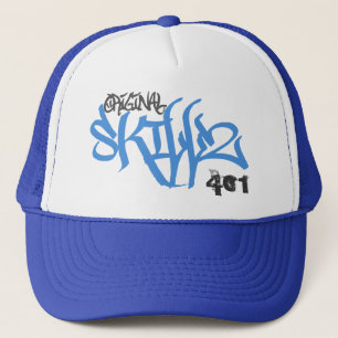 Boné Logotipo original de Skillz (azul novo