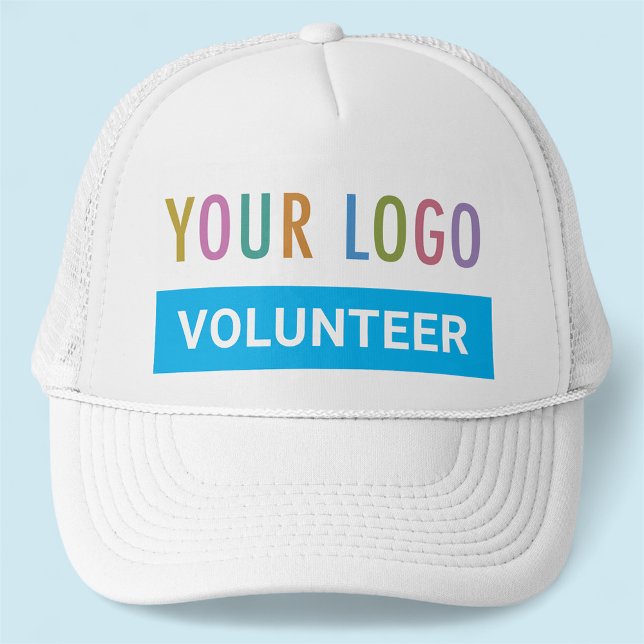 Boné Logotipo Personalizado do Hat do Caminhoneiro em M (MISOOK Volunteer White Trucker Hat)