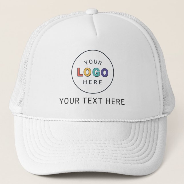 Boné Logotipo Personalizado e Mensagem Customizada (Frente)