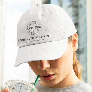 Boné Logotipo Personalizado Empresa Nome comercial corp