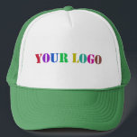 Boné Logotipo personalizado ou capacete de Promocional<br><div class="desc">Design Logotipo Personalizado da Sua Empresa ou Código de Foto/QR ou Promocional de Texto Trucker Personalizado para Negócios - Adicione seu Logotipo / Imagem ou Texto / Informações - Redimensione e mova ou remova e adicione texto / elementos ou imagem com a ferramenta Personalização. Use seu logotipo - imagem que...</div>