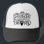 Boné Logotipo preto da barba dourada - Chapéu<br><div class="desc">Só mais uma maneira de mostrar o seu amor por Beard e Mustaches!!</div>