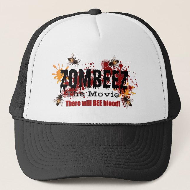 Boné Logotipo preto ZOMBEEZ Hat (Frente)
