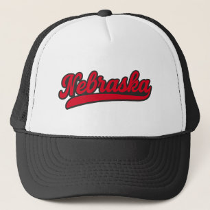 Boné Logotipo Script do Nebraska   Orgulho de Estado Ve