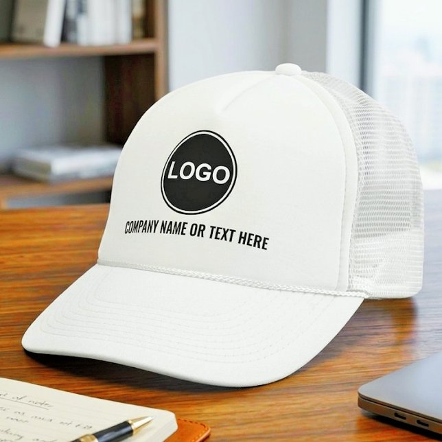 Boné (Logotipo Simples de Negócios Com Texto) Promocion (Custom Embroidered Hats with Company Logo)