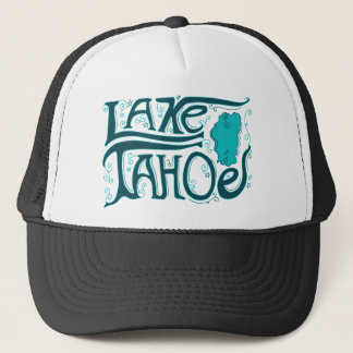 Boné Logotipo tirado mão de Lake Tahoe