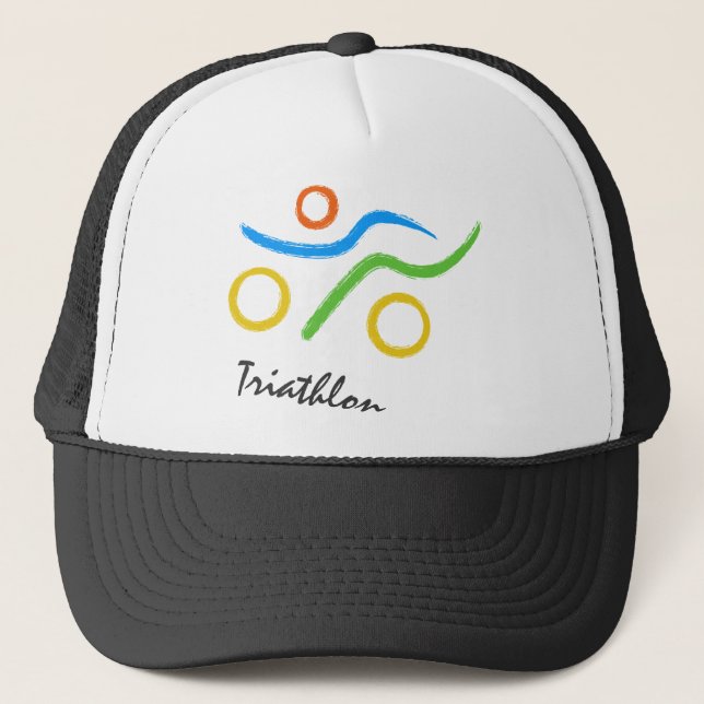 Boné Logotipo Triathlon (Frente)