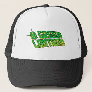 Boné Logotipo verde da lanterna - inclinado