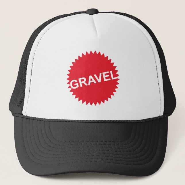 Boné Logotipo Vermelho de Ciclo Gravel (Frente)