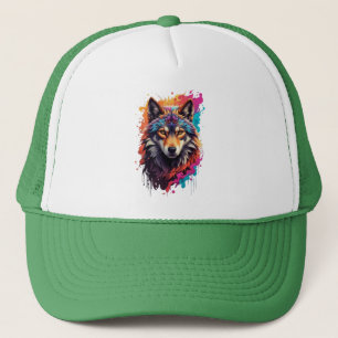 Boné Logotipo Wolf Animal Design-87694