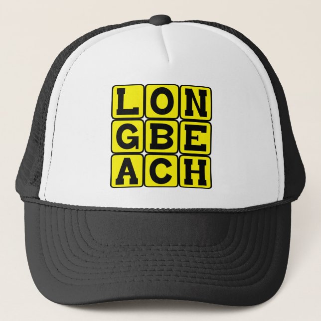 Boné Long Beach, Califórnia Estados Unidos (Frente)
