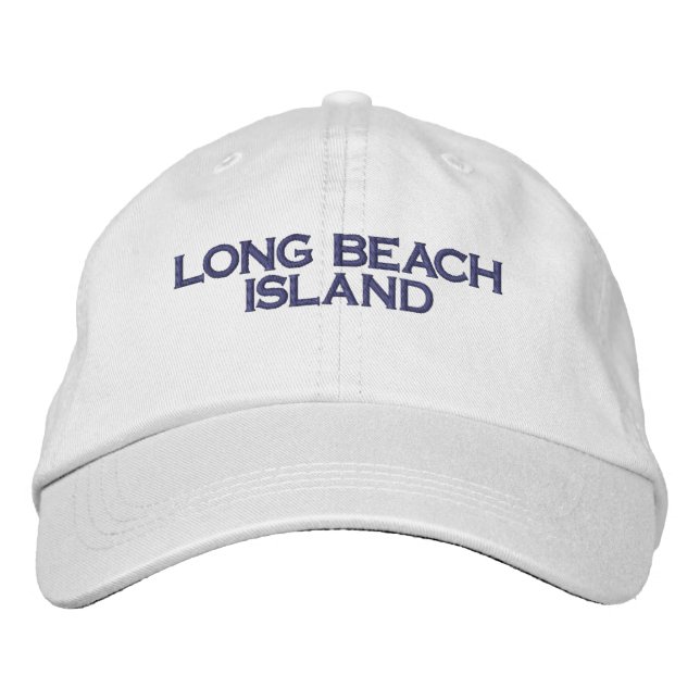 Boné LONG BEACH ISLAND Embroidered Hat (Frente)