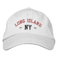 LONG ISLAND NY Preppy Red Black (LONGA ILHA NY Pre