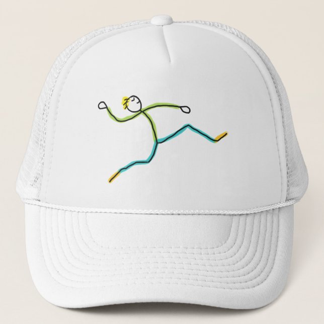 Boné Long Jump Stickman (Frente)