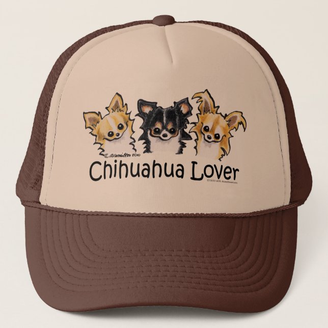 Boné Longhair Chihuahua Lover (Frente)