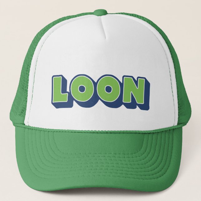 Boné Loon, Doric Dialect Trucker Hat, Escocês (Frente)