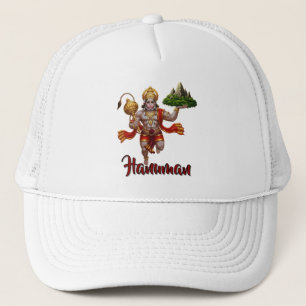 Boné Lord Hanuman Voando Levantando Montanha