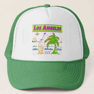 Boné "Los Angeles" Surfer Beach Hat