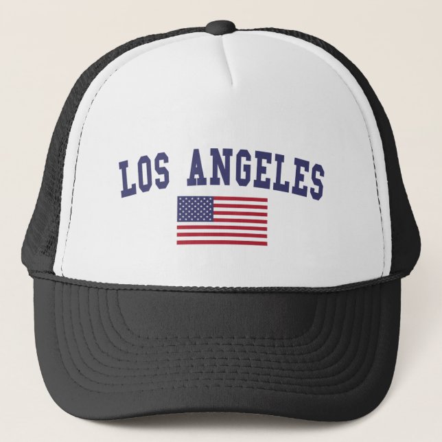 Boné Los Angeles US Flag (Frente)