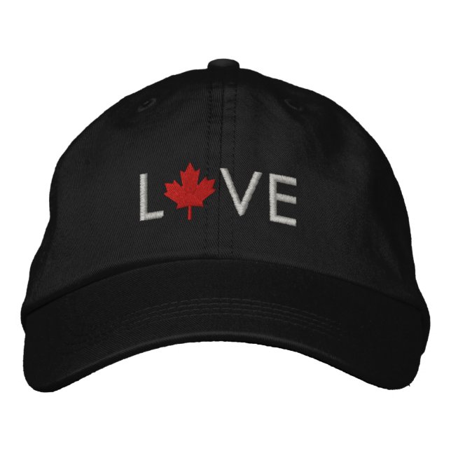 Boné Love Canada - Canada Maple Leaf Hat (Frente)
