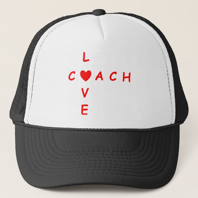 Boné love coach (Frente)