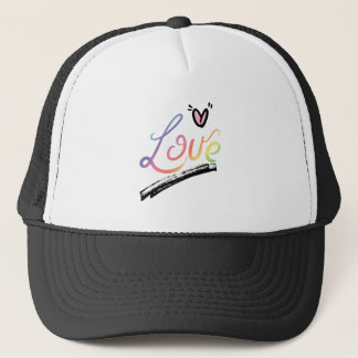 Boné Love Multi-Couleurs casquette trucker