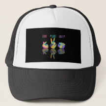 Love Peace Unity Sign Hat