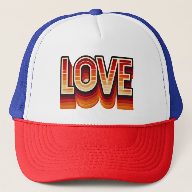 Boné Love Trucker Hat (Frente)