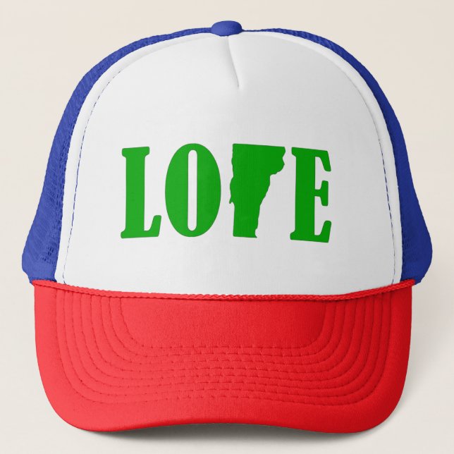 Boné Love Vermont Trucker Hat (Frente)
