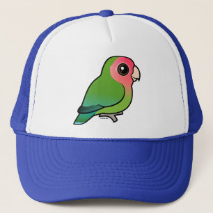 Boné Lovebird Rosado-enfrentado