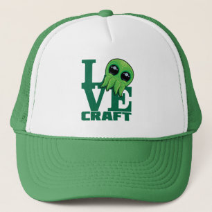 Boné Lovecraft Baby Cthulhu Design - Amor Cute Louco