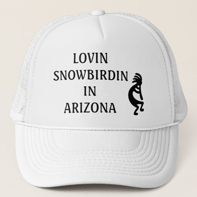 BONÉ LOVIN SNOWBIRDIN NA ARIZONA KOKOPELLI (Frente)