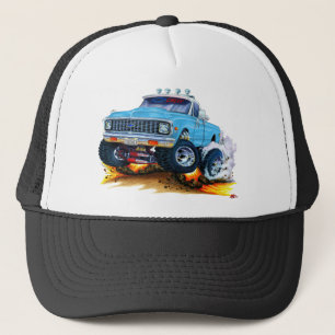 Boné Lt 1970-72 de Chevy CK1500 BlueTruck