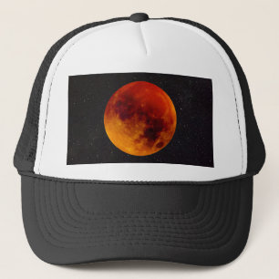Boné Lua super do sangue azul