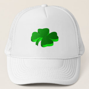 Boné Lucky Four Folha - Símbolo Verde de Pele Boa Sort