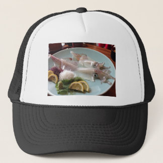 Boné Lula Sashimi - Farinha Japonesa servindo Janto de 