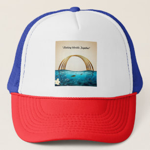 Boné "Luz Ouro Desce"