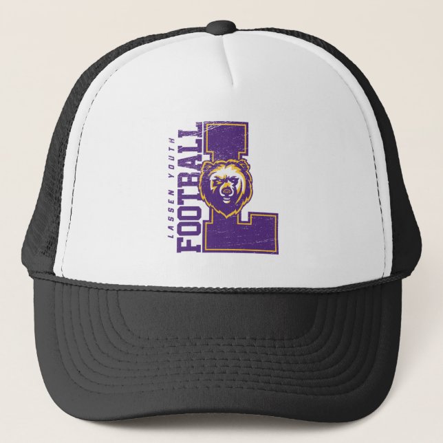 Boné LYFL 06 | Chapéus De Carros De Logotipo Roxo (Frente)