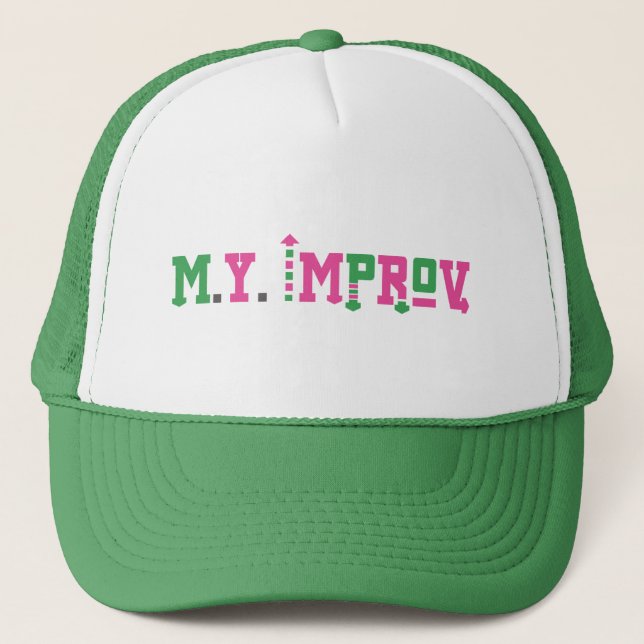 Boné M.Y. Improv Hat - Green (Frente)